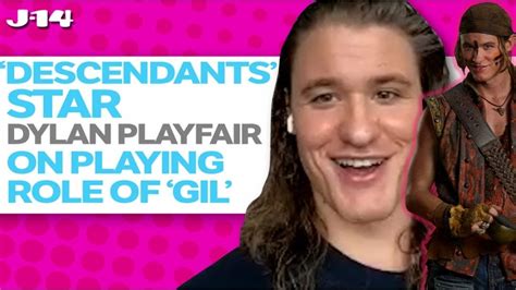 ‘descendants star dylan playfair talks best parts of playing the role of ‘gil son of gaston
