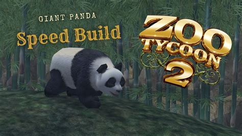 Zoo Tycoon 2 Giant Panda Exhibit Speed Build Youtube