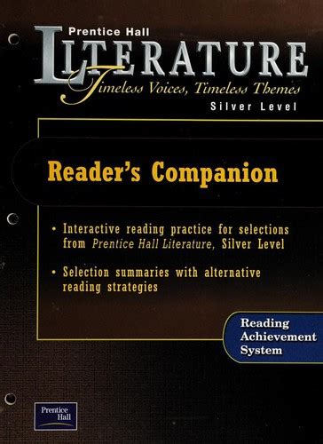 Prentice Hall Literature Timeless Voices Timeless Themes Readers