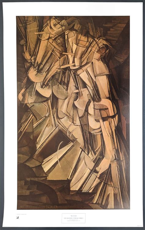 Marcel Duchamp Nude Descending A Staircase Number