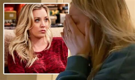 Big Bang Theory Star Kaley Cuoco Breaks Down In Tears Over Golden Globe