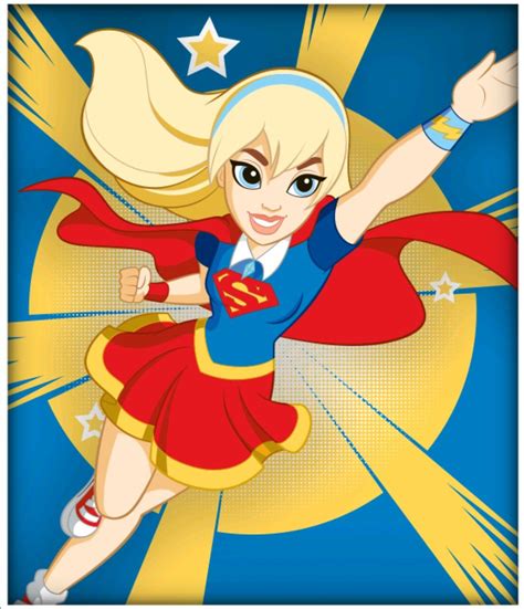 Dc Super Hero Girls Supergirl Supergarota Super Herói Quadrinhos