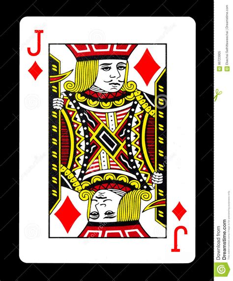 Join thousands of awesome people like you. Jack Of Diamonds Playing Card, Stock Image - Image of single, frontal: 86723905