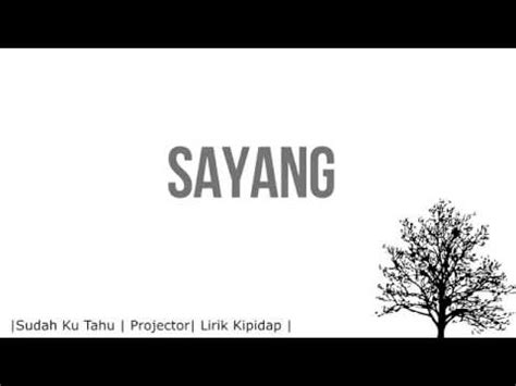 Aiman tino ku rela dibenci official music video with lyric. Projector Band - Sudah Ku Tahu - YouTube
