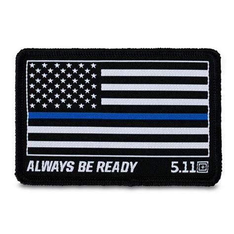 511 Thin Blue Line Patch 81298 Polas24 Polizeiausrüstung