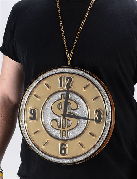 Xlordx taschenuhr herren unisex quarz uhr mit halskette kette uhr pocket watch silber. Fasching-karneval-rapper-hip-hop-kette-uhr-anhaenger-gold ...