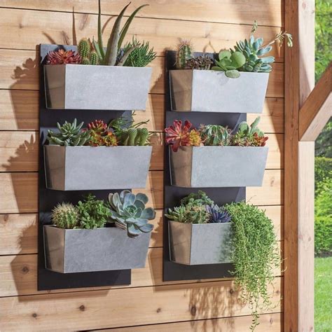 10 Diy Creative Vertical Garden Wall Planter Boxes Ideas