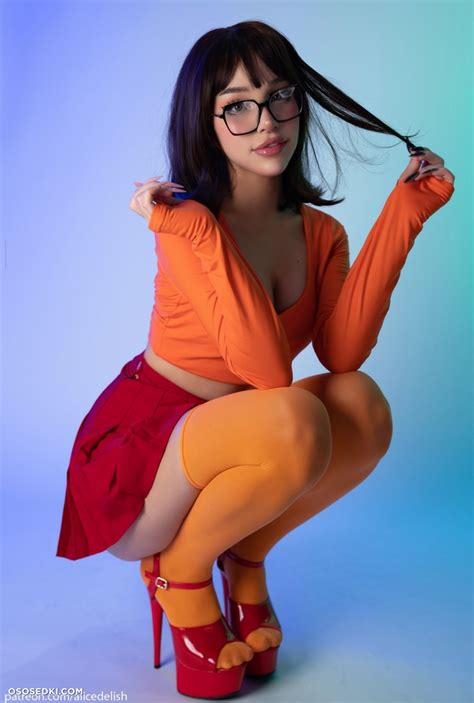 Alice Delish Velma Dinkley Scooby Doo Naked Cosplay Asian 20 Photos