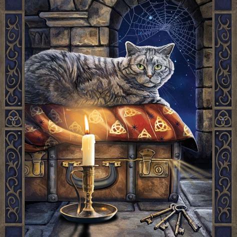 lisa parker fantasy artist cats unicorns witches wolves and dragons with a magical twist