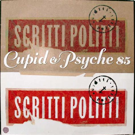 Scritti Politti Cupid Psyche 85 Vinyl Records Lp Cd On Cdandlp