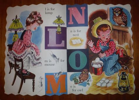 Vintage 1948 Abc Picture Book Book Merrill Publishers Etsy Vintage