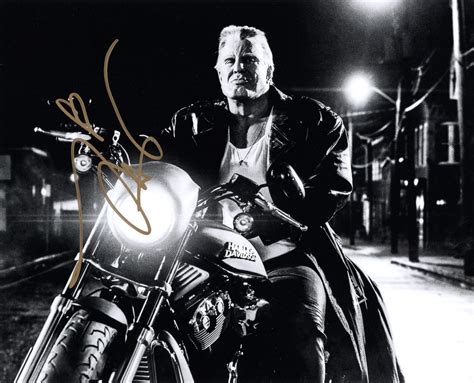 Mickey Rourke Signed Photo Sin City Signedforcharity