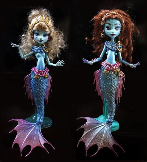 Monster High Ooak Custom Mermaids Custom Monster High Dolls Monster