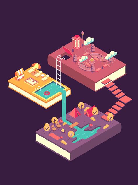 30 Dazzling Examples Of Isometric Designs Web And Graphic Design Bashooka