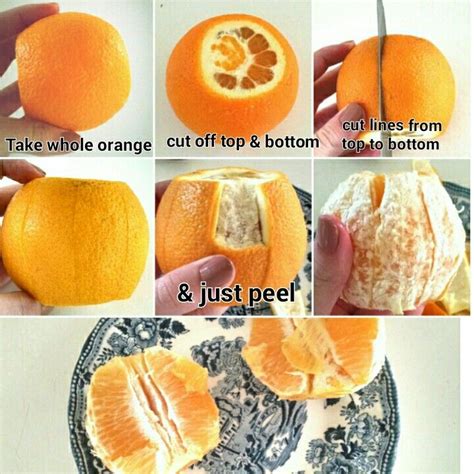 Best Way To Peel An Orange Just For Guide