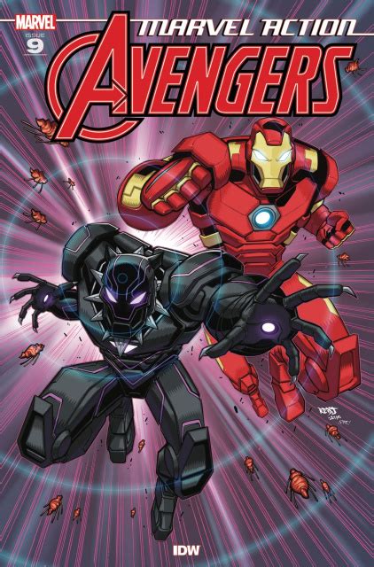Marvel Action Avengers 9 Sommariva Cover Fresh Comics