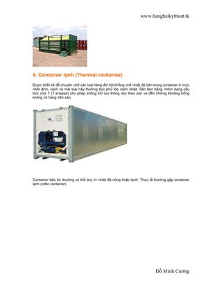 Tong Quan Ve Container PDF