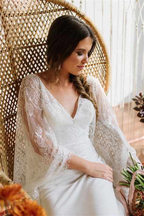 Bohemian Vibes With Allure Bridals X Wilderly Bride The Perfect Palette