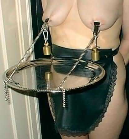 Bdsm Slave Nipple Clamp Serving Tray Gallery My Hotz Pic Hot Sex Picture