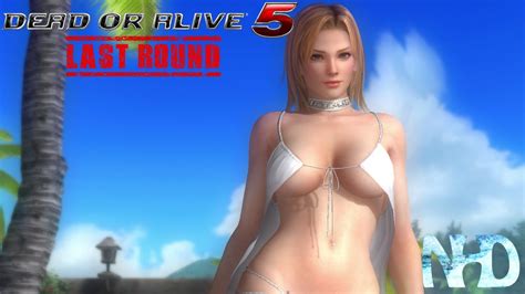 Dead Or Alive 5 Last Round Tina Tropical Sexy Match Victory Defeat Private Paradise