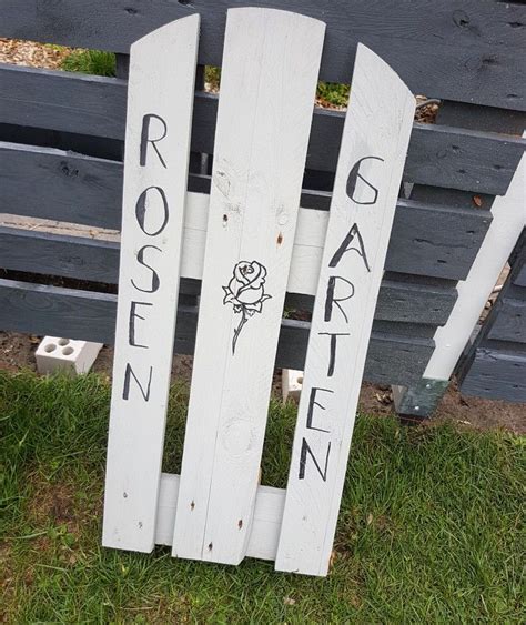 Weitere ideen zu gartenschilder, gartensprüche, garten. DIY Schild Garten Rosengarten | Rosengarten, Garten, Rosen
