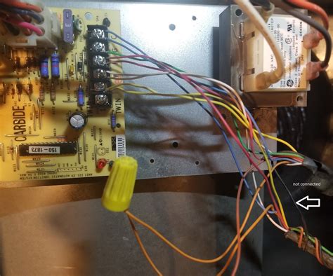 If it is not connected, then you can use it for c wire (power to thermostat) and y terminal for a/c (some higher end a/c has two stage y1 and y2). hvac - Rth5160d1003 New Thermostat wiring from Older 7 Wire Setup o & b wires? - Home ...