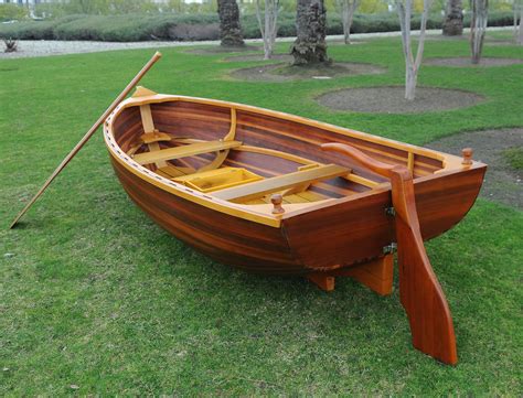 Shop Little Bear Wooden Dinghy Matte Finish Wooden Boat Usa
