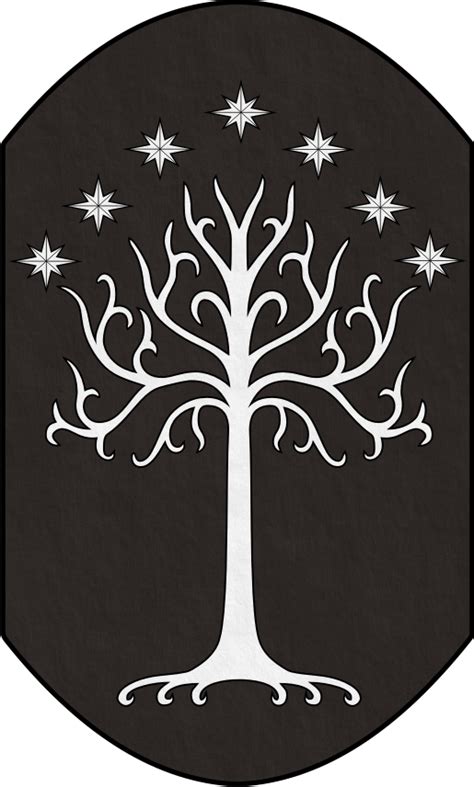 Emblema Heráldico Blog Escudo De Gondor