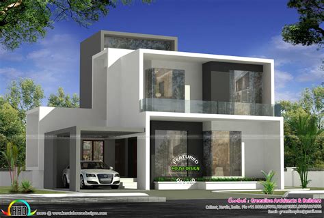 Cute Simple Contemporary House Plan Home Design Decor