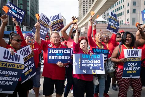 Uaw Strike Biden To Joint The Picket Line As Workers Move Expands