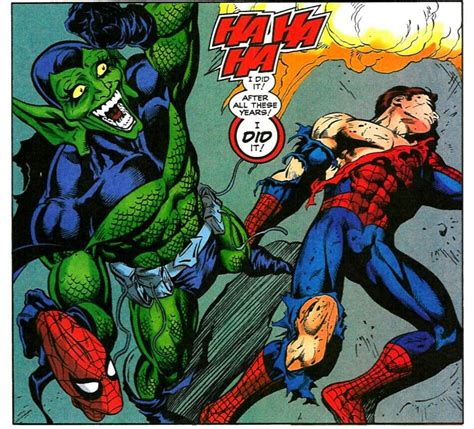 Green Goblin Defeated Spiderman Amazing Spiderman Spiderman Art Spiderman