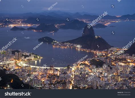 Botafogo Bay Rio De Janeiro Brazil Stock Photo 77561674