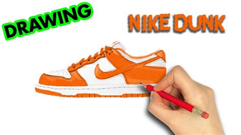 How To Draw Nike Dunk Art Therapy Youtube