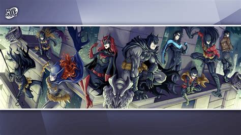 Dc Comics Batman Nightwing Batgirl Batwoman Red Robin Red Hood Robin Iii Wallpapers Hd