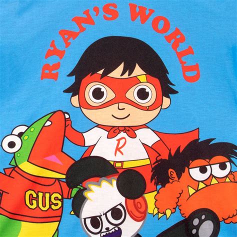 He enjoys learning from his friends, and he never backs down from a challenge. Buy Boys Ryan's World Pyjamas | Kids | Character.com ...