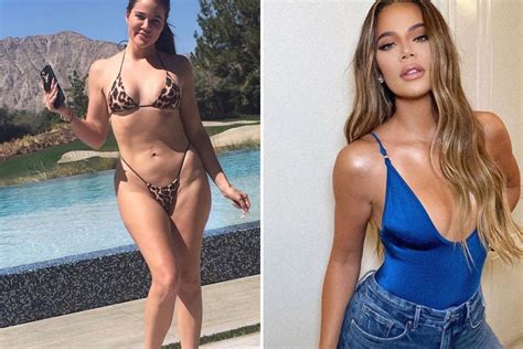 Khloe Kardashian S Real Unedited Photos Revealed As She Fights To Scrub Bikini Pic From The