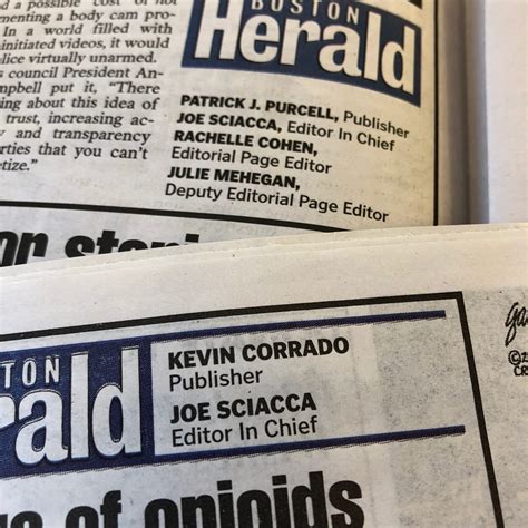 Boston Herald Editorial Page Editor Riddle Answered Commonwealth Magazine