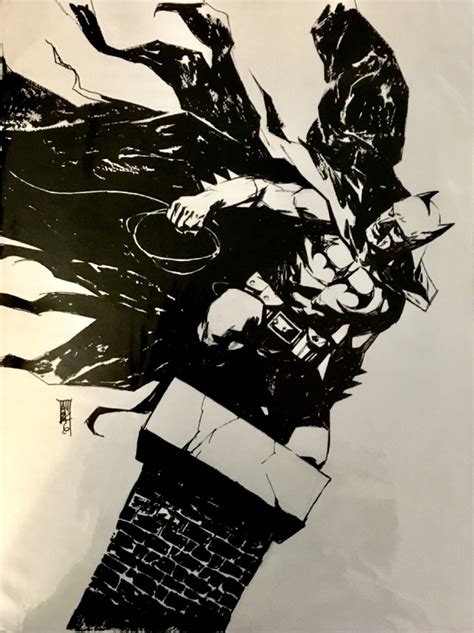 Alex Maleev Batman Large Illustration In Edward Chus My Gallery Comic