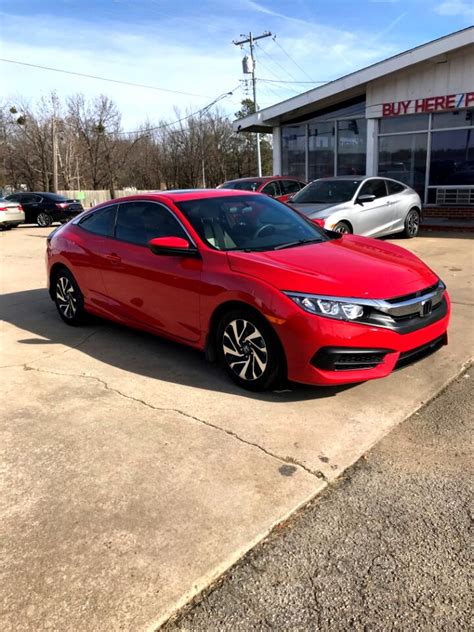 Buy Here Pay Here 2017 Honda Civic Lx P Coupe Cvt For Sale In Fort