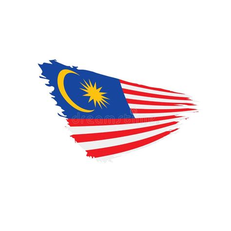 Malaysia Flag Vector Illustration Stock Illustration Illustration Of