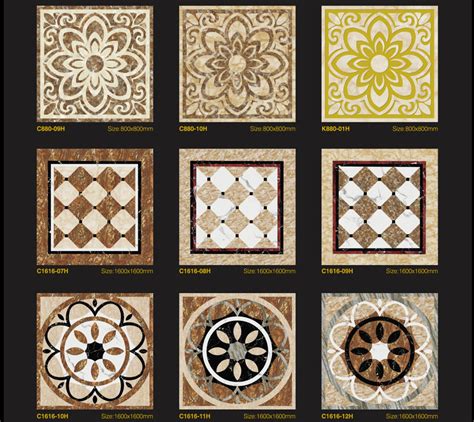 China 100x100 Marble Pattern Floor Design Tiles With Pictures C1616