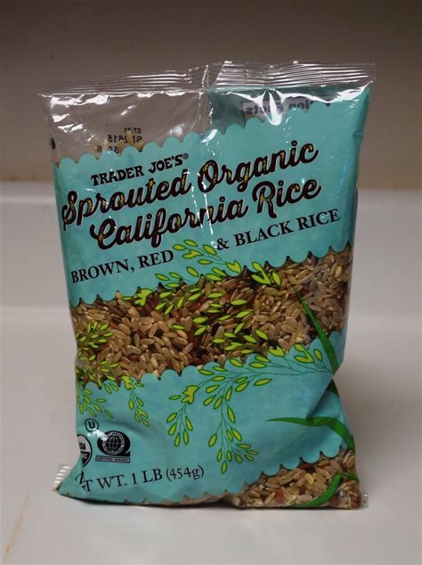 Exploring Trader Joes Trader Joes Sprouted Organic California Rice
