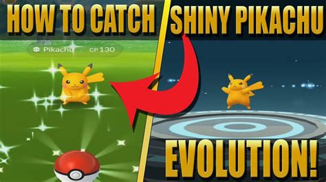 How To Catch Shiny Pikachu Evolving Into Shiny Raichu Pokemon Go