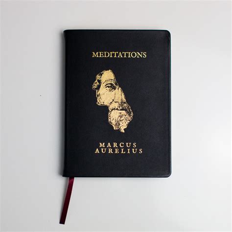 Meditations Marcus Aurelius Premium Leather Edition Gregory Hays