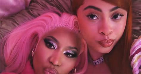 Nicki Minaj And Ice Spice Caress Each Other For Cheeky Intimate Twerking Video Daily Star