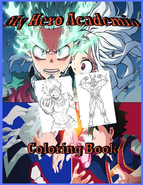 Buy My Hero Academia Coloring Book: Super edition book for Boku No Hero