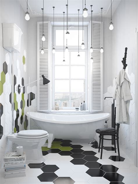 Scandinavian Bathroom Design Ideas With White Color Shade Which Can
