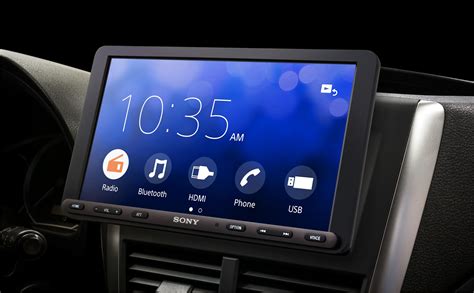 Sony Announces A Massive In Car 895 Inch Single Din Media Receiver Eftm