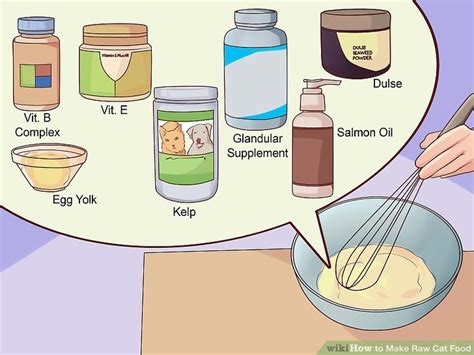 The best food for your cat: How to Make Raw Cat Food: 10 Steps (with Pictures) - wikiHow