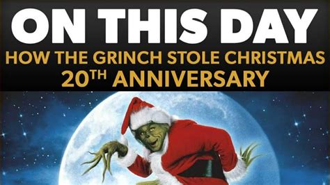 Dr Seuss How The Grinch Stole Christmas 20th Anniversary Video Tribute